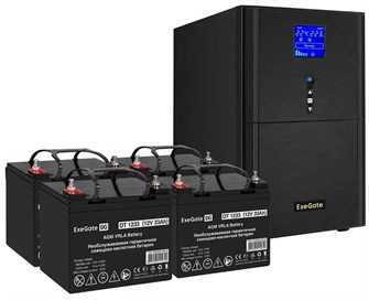 Комплект  Exegate SineTower SZ-5000.LCD.AVR.2SH.1C13.T.RJ.USB 226119