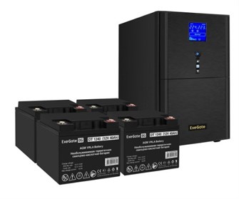 Комплект  Exegate SineTower SZ-5000.LCD.AVR.2SH.1C13.T.RJ.USB 226187