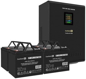 Комплект  Exegate FineSine SX-3000.LCD.AVR.2SH.T 226279
