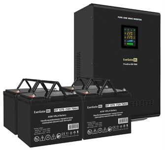 Комплект  Exegate FineSine SX-7000.LCD.AVR.2SH.T 226394
