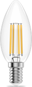 Филаментная лампочка Gauss Filament Elementary 4100K (12 Вт, E14) 10 шт. 134782