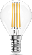 Филаментная лампочка Gauss Filament Elementary 4100K (10 Вт, E14) 10 шт. (52120) 134560