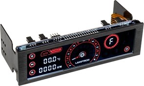 Контроллер вентиляторов Lamptron CM430 Black/Red 132253