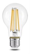 Филаментная лампочка Gauss Filament A60 4100K (15 Вт, E27) 10шт 131892