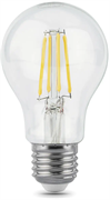 Филаментная лампочка Gauss Filament A60 2700K (6 Вт, E27) 10 шт. 131670