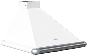 Вытяжка Elikor Сатурн 50П-180-В1Л White/Steel 128274