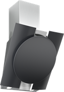 Вытяжка Elikor Графит 80Н-700-Э4Д Stainless Steel/Black Glass 128239
