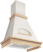 Вытяжка Elikor Бельведер 60П-650-П3Д Beige/Oak 128219