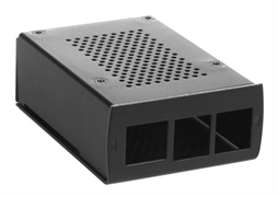 Корпус для одноплатного компьютера QUMO RS035 Aluminium Case for Raspberry Pi 4 Black 127599