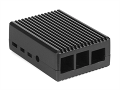 Корпус для одноплатного компьютера QUMO RS018 Aluminium Case for Raspberry Pi 4 Grey 127595