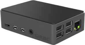Корпус для одноплатного компьютера Flirc Raspberry Pi 4 Case Black Edition 127583