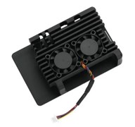 Корпус для одноплатного компьютера ACD Metal Aluminum Case with Four-line Double Fans for Raspberry Pi 5 (RA787) 127342