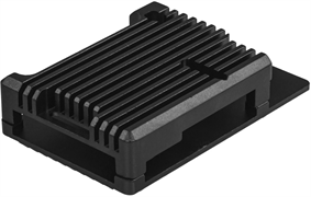 Корпус для одноплатного компьютера ACD Black Metal Aluminum Case for Raspberry Pi 3B/3B+ (RA460) 127068