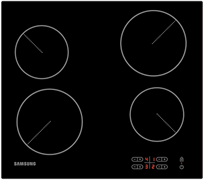 Электрическая варочная панель Samsung NZ64T3506AK/WT 126372