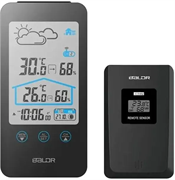 Метеостанция BALDR B0201WST2H2 Black 125489