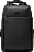 Рюкзак для ноутбука Piquadro Travel Backpack 15.6" Black (CA7106MOS/N) 122442