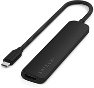 Док-станция Satechi 6-in-1 USB-C Slim Multiport Adapter Black 119923