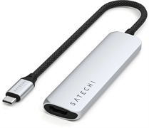 Док-станция Satechi 4-in-1 USB-C Slim Multiport Adapter 4K Silver 119921