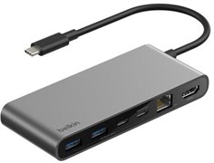 Док-станция Belkin 8-Port USB-C Hub with 2.5Gb Ethernet Space Gray 118803