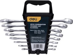 Набор комбинированных ключей Deli DL130008A 112616