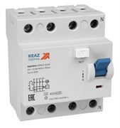 Выключатель дифференциального тока (УЗО) КЭАЗ OptiDin DM63-4425-AС-УХЛ4 104311