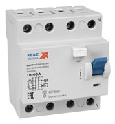 Выключатель дифференциального тока (УЗО) КЭАЗ OptiDin DM63-4240-AС-УХЛ4 104310