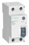 Выключатель дифференциального тока (УЗО) Systeme Electric City9 Set C9R56263 104034