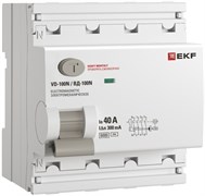 Выключатель дифференциального тока (УЗО) EKF E1046M40300 103454