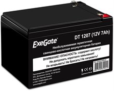Аккумуляторная батарея ExeGate DT 1207 111196