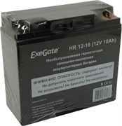 Аккумуляторная батарея ExeGate HR 12-18 111240