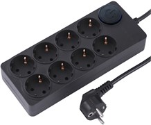 Сетевой фильтр Ippon BK-8-EU-5-16-B Black 110525