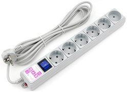 Сетевой фильтр Power Cube SPG6-16-3М Grey 110683