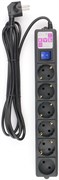 Сетевой фильтр Power Cube SPG6-B-3M Black 110688