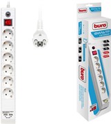 Сетевой фильтр Buro BU-SP3_USB_2A-W 110359