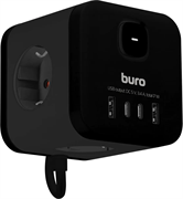 Сетевой удлинитель Buro BU-PC3.1UС-B 109752