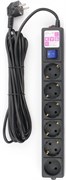 Сетевой фильтр Power Cube SPG6-B-5M Black 110689