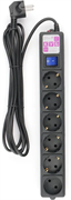 Сетевой фильтр Power Cube SPG6-B1-3M Black 110690