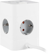 Сетевой удлинитель Buro BU-PTE4.1UC-W 109788