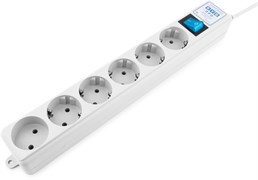 Сетевой фильтр Power Cube SPL(5+1)-16B-P-1,9М White 110692
