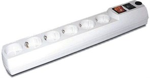 Сетевой фильтр Most H6 White 2м 110541