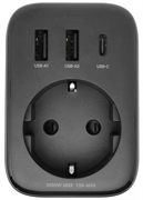 Сетевой разветвитель UGREEN CD314 Black (90613) 109739