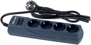 Сетевой фильтр Pilot m-MAX 1.8м Black 109674