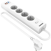 Сетевой фильтр Philips CHP4346WC 5м 110606