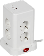 Сетевой удлинитель IEK DN-YP30-16-08-01-ZKU-K01 109983