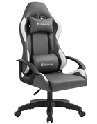 Игровое кресло Defender Chromos Grey/White 112207