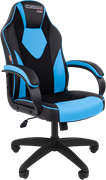 Игровое кресло Chairman Game 17 Black/Blue (00-07213496) 112190