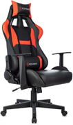 Игровое кресло Бюрократ Zombie Penta Black/Red 112514