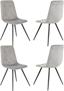Комплект стульев Бюрократ CH-K1_1/HL09_4 112530