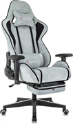 Игровое кресло Бюрократ Zombie Drift/F Grey/Blue 112500