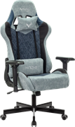 Игровое кресло Бюрократ Viking 7 Knight Fabric Blue 112470